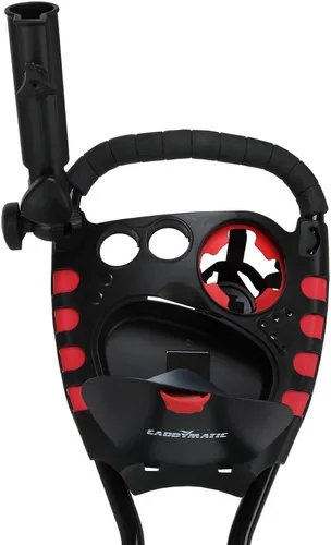Vista 4 de Carrito de golf plegable de 3 ruedas SwivelEase de 360° de golf