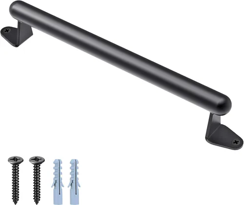 Vista 11 de SELEWARE - Manija de puerta de granero de 12 pulgadas, manija de metal resistente
