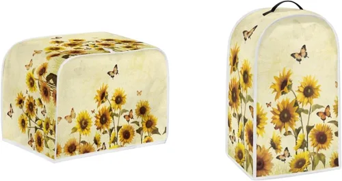 Vista 37 de Cubiertas para tostadoras de murciélagos de 2 rebanadas, protectores decorativos a prueba de polvo, cubiertas de tostadora, resistentes a