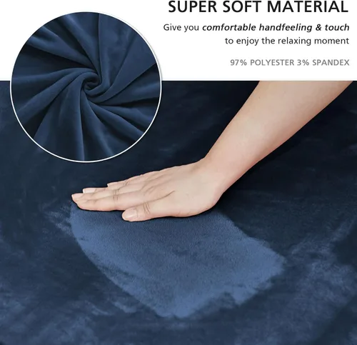Vista 64 de NICEEC Funda para Sillón Súper Suave de 1 Pieza Gris Funda Deslizable para Sillón Elástica Universal Fundas para Sofás de Spandex para Sala de Estar