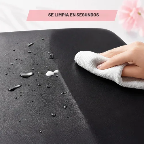 Vista 4 de Onism Funda de cama para extensiones de pestañas, cubierta de mesa de Negro