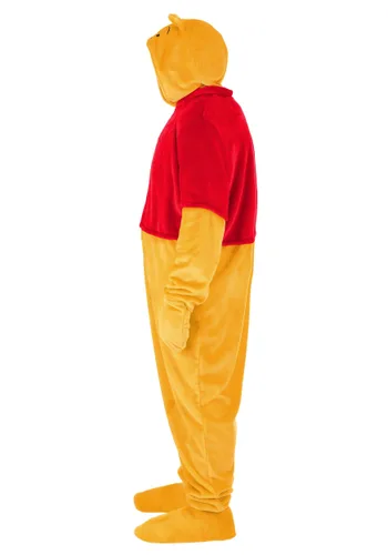 Vista 3 de Disfraz Deluxe de Winnie the Pooh talla plus para adulto de Disney Multicolor