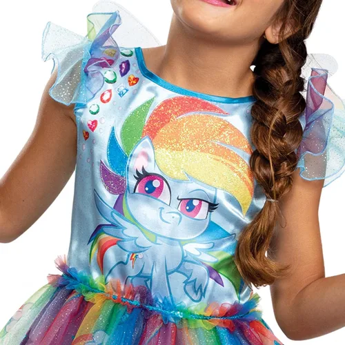 Vista 4 de Disfraz de lujo para niños pequeños y niños de My Little Pony, Como se muestra