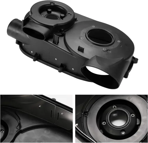 Vista 2 de HAKA TOUGH Cubierta de embrague interior con cubierta de cinturón de aluminio Protector de protección para 2018-2022 Can Am Maverick X3 Max R RR