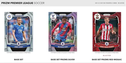 Vista 5 de Premier League Soccer 2021/22 Blaster Box Prizm Factory Sellado 6 paquetes por caja, 4 tarjetas por paquete