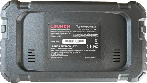 Vista 9 de LAUNCH CRP129 HD Herramienta de escaneo de camión resistente, herramienta de diagnóstico de sistema completo para diésel con ajuste de límite
