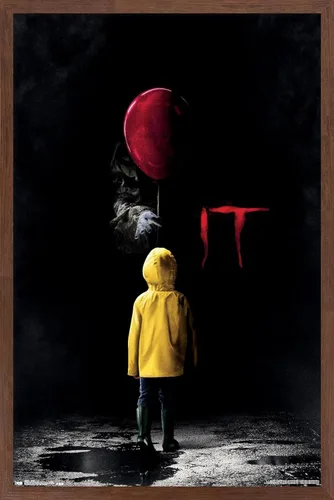 Vista 7 de Trends International IT-Teaser - Póster de pared de una hoja, 14.725 x 22.375 pulgadas, versión enmarcada de madera de granero