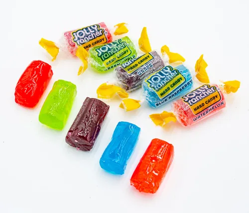 Vista 7 de Surtido de caramelos duros a granel de 1 libra, sabor a fruta, envueltos individualmente (74 piezas)