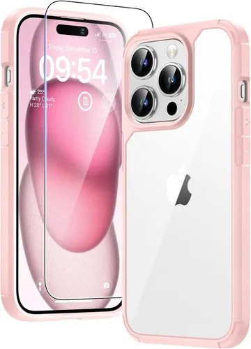 Vista 79 de TAURI Funda para iPhone 17, antiamarilleamiento con protector de pantalla, protección de grado militar, a prueba de golpes, delgada para iPhone 17