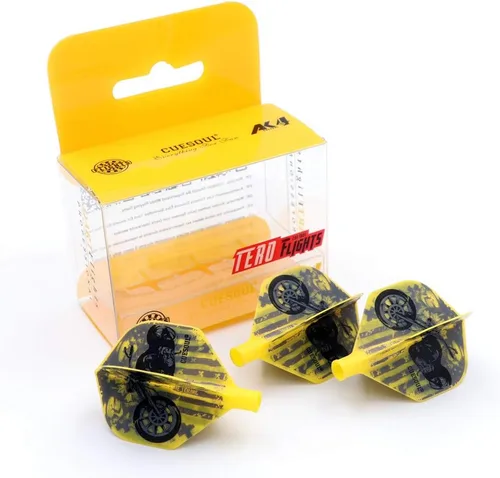 Vista 10 de CUESOUL TERO AK4 Plumas para dardos Forma estándar/Forma escudo/Forma diamante