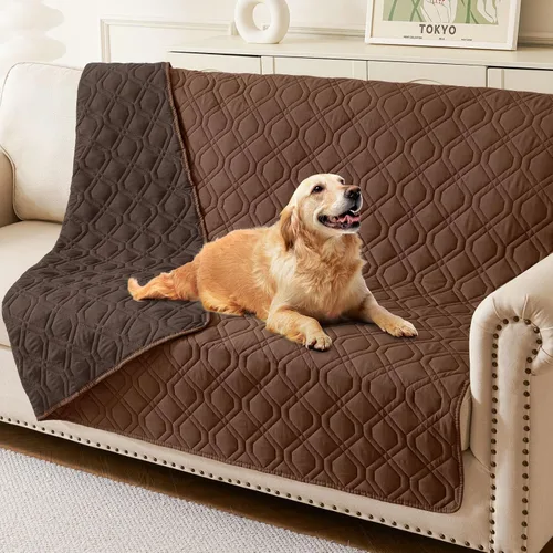 Vista 94 de hyha - Manta impermeable para cama de perro, mantas suaves para mascotas, funda impermeable para sofá para perros, fundas reversibles lavables