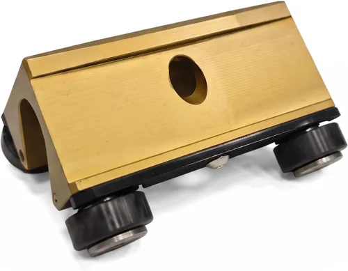 Vista 2 de CanAm Tool GoldCor - Aplicador de esquina interior con capa de acabado de 2 vías, herramienta de barro de esquina restringida de flujo de 2 vías