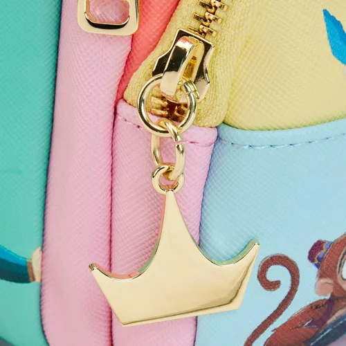 Vista 7 de Loungefly Disney Princess Triple Pocket Mini Backpack
