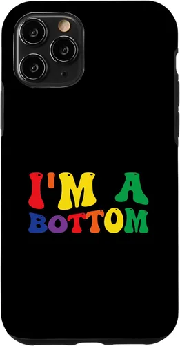 Vista 29 de Funny Gay Pride Rainbow Flag I'm A Bottom Case for iPhone 16