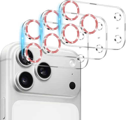 Vista 45 de Dengduoduo Paquete de 3 protectores de lente de cámara de vidrio templado para iPhone 15 de 6.1 pulgadas y para iPhone 15 Plus de 6.7 pulgadas