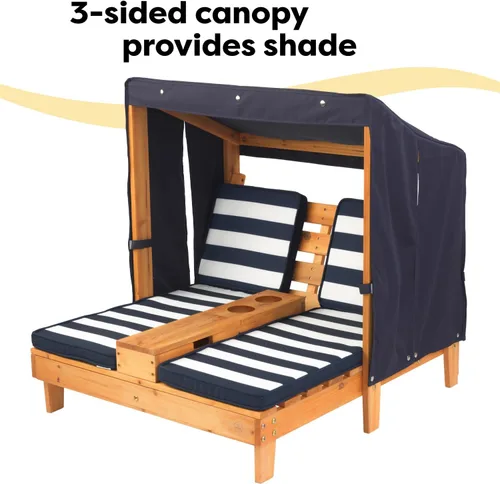 Vista 13 de KidKraft al aire última intervensión doble chaise lounge, talla única
