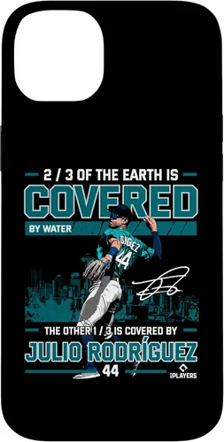 Vista 15 de Funda para iPhone 16 Julio Rodríguez Seattle MLBPA