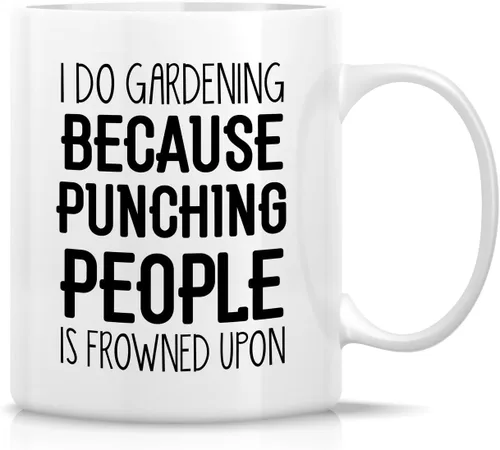 Vista 10 de Retreez Taza divertida – Florist cause Badass Miracle Worker isn't an Official Job Tittle Gardener - Tazas de café de cerámica de 11 onzas