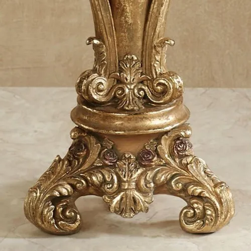 Vista 3 de Touch of Class Angelique - Juego de 3 candelabros ornamentados de oro Oro envejecido