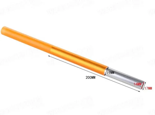 Vista 2 de WORKER Tubo de aleación de aluminio de los 20CM para Nerf N-Strike Elite Stryfe/Rapidstrike CS-18 Color Plata