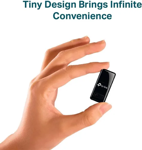 Vista 6 de Adaptador USB TP- Link Wireless, Negro