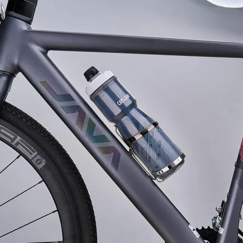 Vista 7 de Corki Cycles - Soporte para botella de agua de aleación de aluminio con carga lateral, soporte para botellas de agua de entrada derecha e izquierda