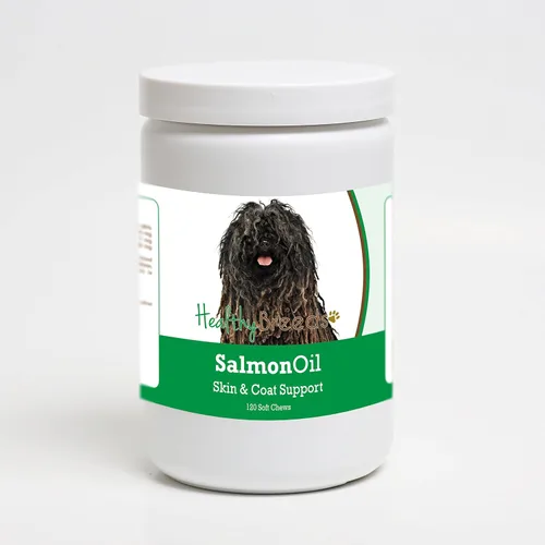 Vista 353 de Healthy Breeds Affenpinscher - Masticables suaves de aceite de salmón, 90