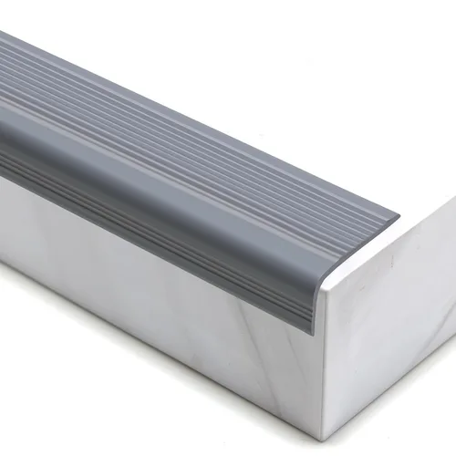 Vista 9 de Trimold Vinilo Antideslizante para Borde de Escalera, Paso de Escalera Autoadhesivo Antideslizante, Protector de Borde de Goma Flexible