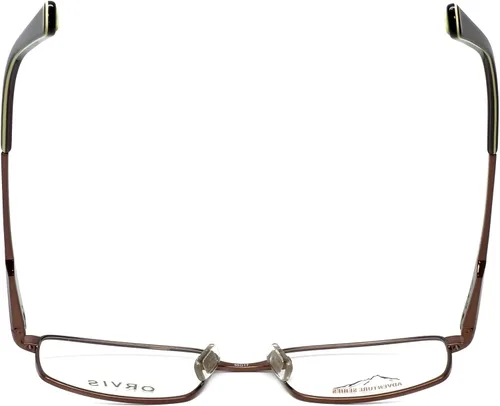 Vista 5 de Orvis Designer Eyeglasses Flight in Brown-Green 1.969in DEMO LENS