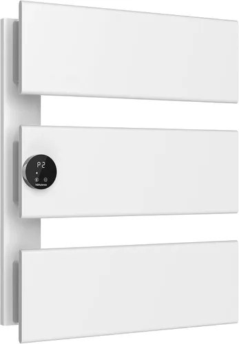Vista 13 de K&KALONZO Calentador de toallas eléctrico, 18.35" An x 31" Al, calentador de toallas montado en pared con temporizador integrado, calentador