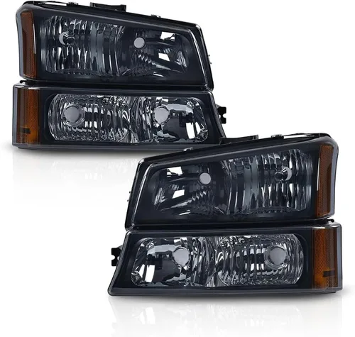 Vista 12 de PIT66 Conjunto de faros delanteros LED compatible con Chevy Silverado Avalanche 2003-2006 1500 2500 3500 HD modelo (solo apto sin revestimiento)