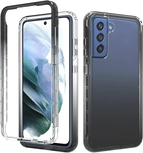 Vista 235 de Pzwoxukhov Funda para Xiaomi Poco M3 M2010J19CG M2010J19CI Caso, alta transparencia, color degradado, funda de absorción de impactos anticaída