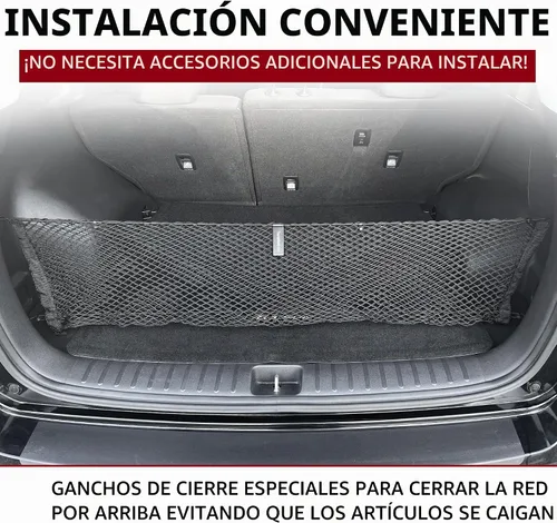 Vista 2 de Trunknets Inc Red de carga para maletero estilo sobre para Hyundai Tucson 2015 2016 2017 2018 2019 2020 2021 nuevo