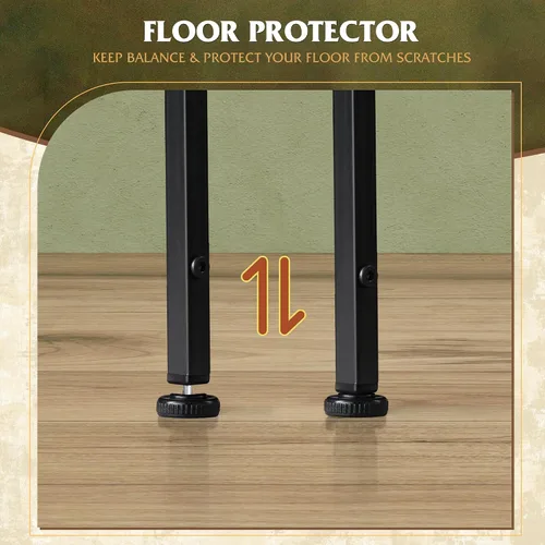 Vista 7 de WLIVE Cómoda Alta Negra para Dormitorio, Cómodas y Arcones de 6 Cajones, Cómoda de Tela para Closet, Sala de Estar, Mesa de Noche con Marco