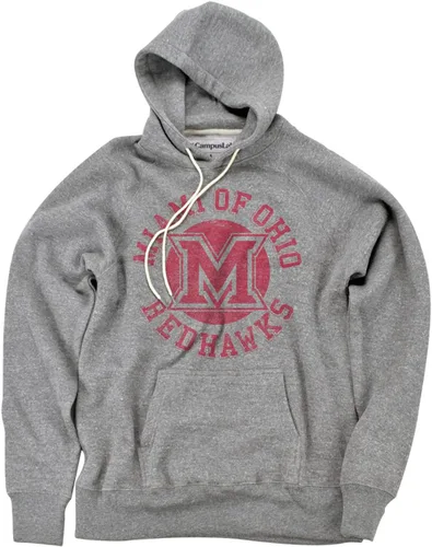 Vista 27 de Campus Lab Collegiate Classic Retro Stamp - Sudadera con capucha unisex para adultos
