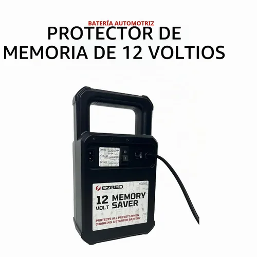 Vista 2 de EZRED MS4000 - Protector de memoria automotriz con cargador integrado, color negro