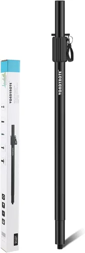 Vista 8 de Vondynote Multi Sub a postes de altavoz con M20 y montaje de 1.378 in con bolsa de transporte Set of 2, 34"-52" Extendable Speaker Pole, Fit Subs