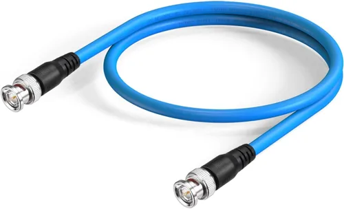Vista 18 de Superbat Cable SDI 3G/6G/12G de 1 pie BNC Jumper Belden 1694A, compatible con video HD-SDI/3G-SDI/4K/8K, para convertidor de cámaras, cable SDI