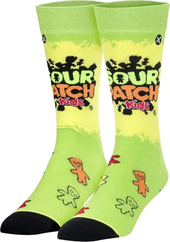 Vista 15 de Odd Sox Calcetines Candy Novelty Crew – Grande/Mediano – Mezcla de algodón suave – Dulces masticables agridulces – Divertidas golosinas coloridas