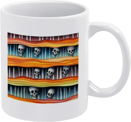 Vista 11 de Coffee Mug Happy Halloween Pumpkin Gnomes Truck Love Cat Bat Ghost Spider Web Ceramic Mugs Happy Halloween Funny Gifts Ideas For Mama Mommy