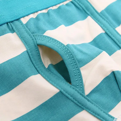 Vista 7 de JN&LULU Calzoncillos tipo bóxer para bebés, ropa interior de algodón para niños