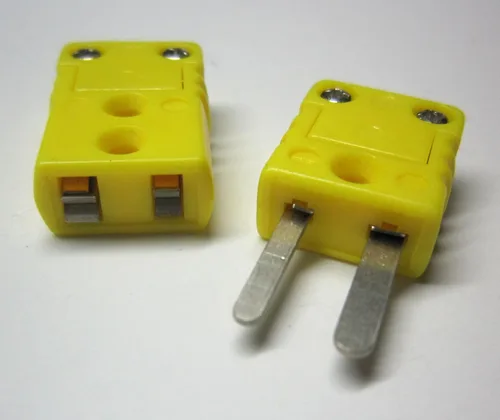 Vista 8 de Mini conector de cable de termopar tipo K, conector de cable, 5 pares macho y hembra tipo K enchufes