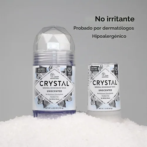 Vista 11 de Desodorante sin aroma CRYSTAL BODY (4.25 onzas líquidas)