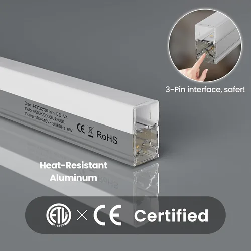 Vista 4 de Luces LED hexagonales, luces hexagonales regulables, 3 temperaturas de color 6500 K/4500 K/3000 K, luz hexagonal con interruptor inteligente WiFi