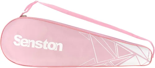 Vista 6 de Senston Funda para raqueta de bádminton con correa ajustable para el hombro Negro