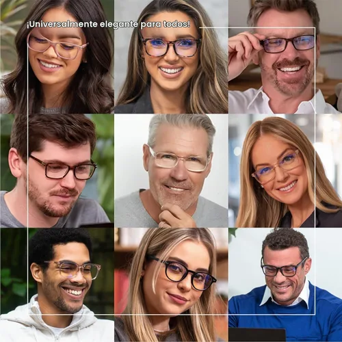 Vista 8 de Readerest - Lentes para lectura con bloqueo de luz azul, bisagras de resorte, protección UV Negro