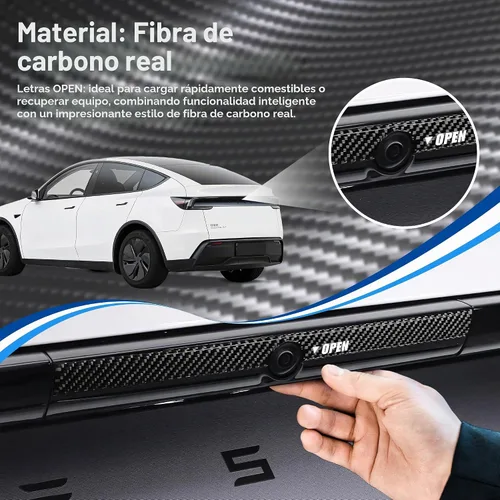 Vista 6 de frani Juego de 3 fundas de cámara exterior diseñadas para Tesla Model Y Juniper (estándar/Premium/Performance) 2025-2027, cubierta de protección