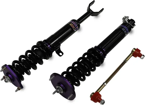 Vista 255 de Amortiguadores de Bobina D2 Racing RS Ajustables en 36 Maneras para Jaguar S-Type 2000-2008