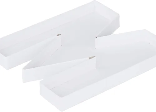 Vista 3 de WENPACK 8" Pequeños Recortes de Letra de Cartón Rellenables en Forma de Papel Maché Cortados en Forma de Letra, Bandeja para Dulces, Envase