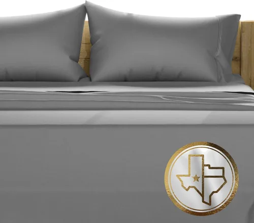 Vista 15 de TEXAS LINEN CO. Juego de 2 fundas de almohada 100% de algodón egipcio, tamaño estándar/Queen, fundas de almohada de lujo de alta serie color beige